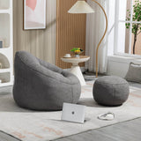 Microfiber Foam Filled Bedding Bean Bag Chair - Sleep Galleria