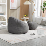 Microfiber Foam Filled Bedding Bean Bag Chair - Sleep Galleria