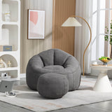 Microfiber Foam Filled Bedding Bean Bag Chair - Sleep Galleria