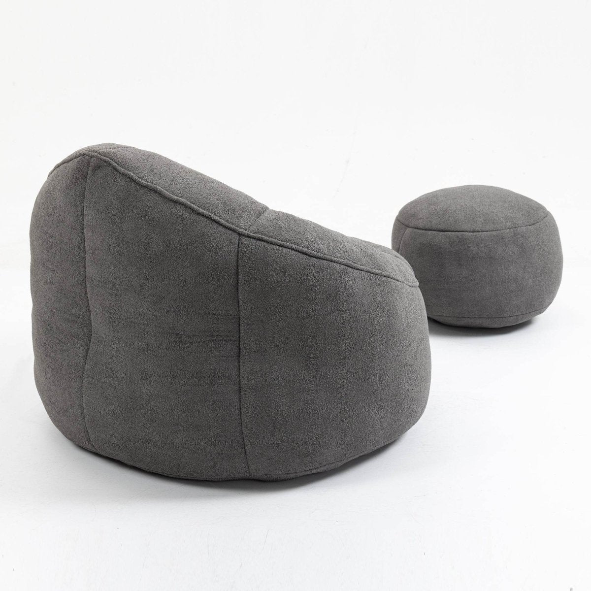 Microfiber Foam Filled Bedding Bean Bag Chair - Sleep Galleria