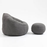 Microfiber Foam Filled Bedding Bean Bag Chair - Sleep Galleria