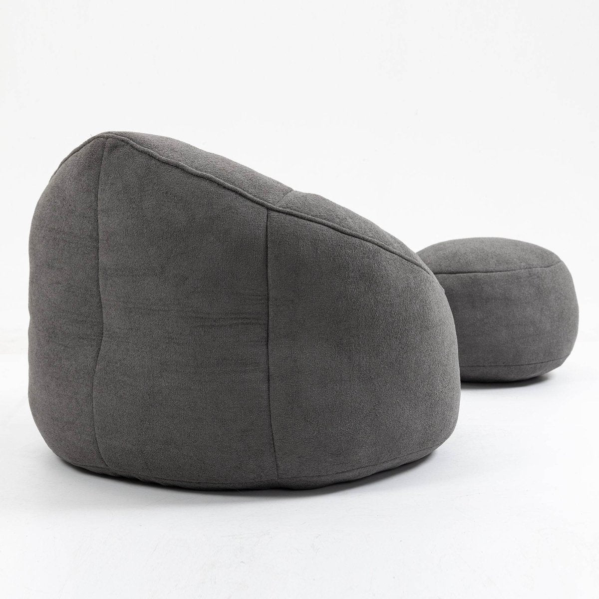 Microfiber Foam Filled Bedding Bean Bag Chair - Sleep Galleria