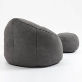 Microfiber Foam Filled Bedding Bean Bag Chair - Sleep Galleria