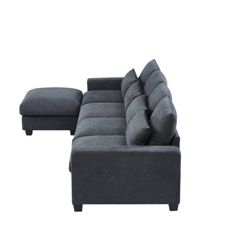 Modern Feather Filled Sectional Sofa - Calmora - Sleep Galleria