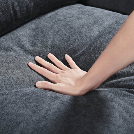 Modern Feather Filled Sectional Sofa - Calmora - Sleep Galleria