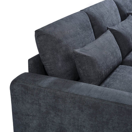 Modern Feather Filled Sectional Sofa - Calmora - Sleep Galleria