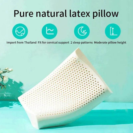 Natural Thai Latex Memory Foam Cervical Pillow - Calmora - Sleep Galleria