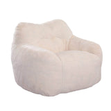 Oversized Faux Fur Foam Beanbag Chair - Calmora - Sleep Galleria