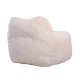 Oversized Faux Fur Foam Beanbag Chair - Calmora - Sleep Galleria