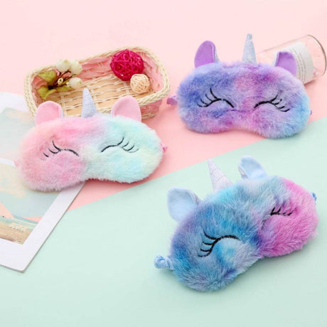 Plush Cute Animal Sleeping Eye Mask For Kids - Calmora - Sleep Galleria