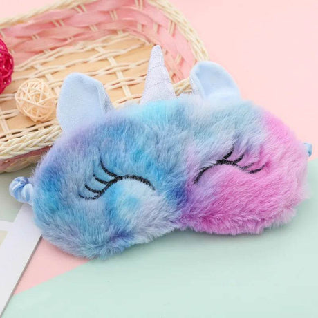 Plush Cute Animal Sleeping Eye Mask For Kids - Calmora - Sleep Galleria
