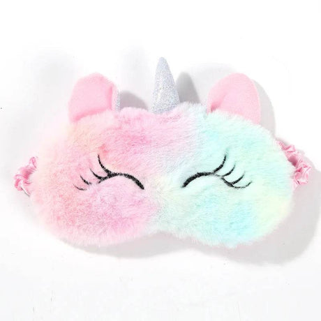 Plush Cute Animal Sleeping Eye Mask For Kids - Calmora - Sleep Galleria