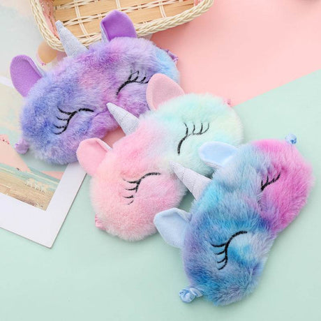 Plush Cute Animal Sleeping Eye Mask For Kids - Calmora - Sleep Galleria