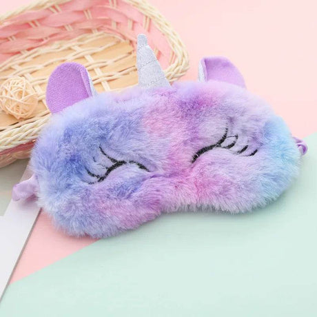 Plush Cute Animal Sleeping Eye Mask For Kids - Calmora - Sleep Galleria
