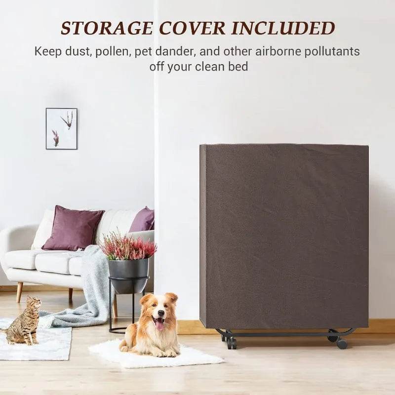 Medium Memory Foam Folding Bed With Portable Cover - Sleep Galleria