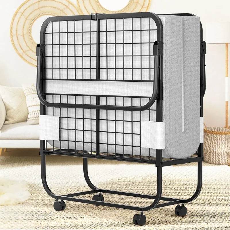 Medium Memory Foam Folding Bed With Portable Cover - Sleep Galleria