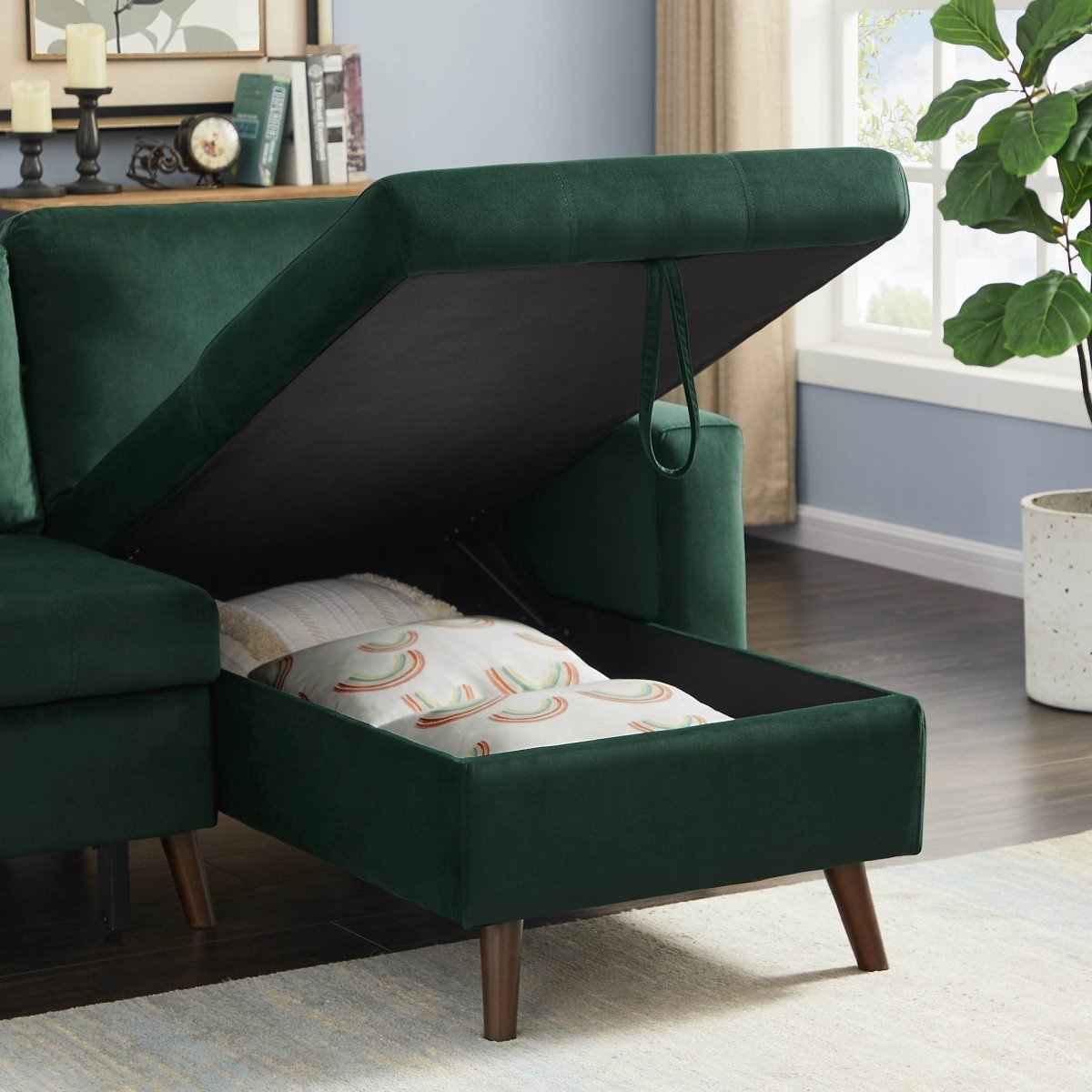 Reversible Pull-Out Sleeper Sofa Bed - Sleep Galleria