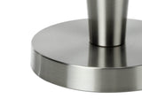 Set of 2 Contemporary Nickel Metal Table Lamps With USB - Calmora - Sleep Galleria