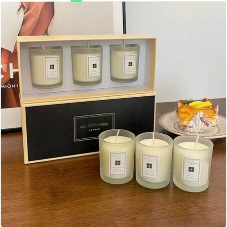 Set Of 3 Smokeless Indoor Aromatherapy Candles - Sleep Galleria