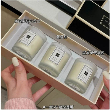 Set Of 3 Smokeless Indoor Aromatherapy Candles - Sleep Galleria