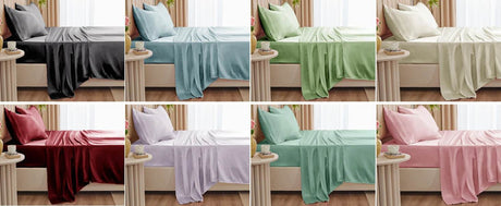 Silky Soft Satin Sheet Set - Calmora - Sleep Galleria