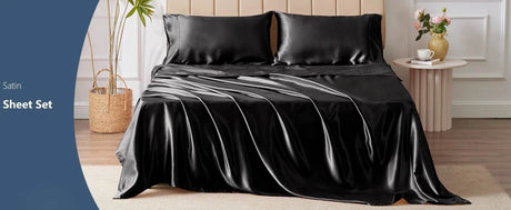 Silky Soft Satin Sheet Set - Calmora - Sleep Galleria