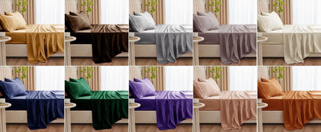 Silky Soft Satin Sheet Set - Calmora - Sleep Galleria