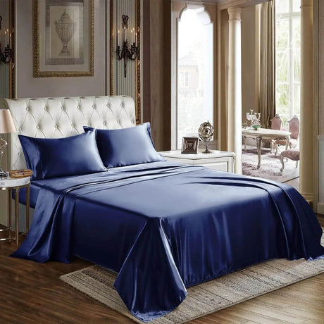 Silky Soft Satin Sheet Set - Calmora - Sleep Galleria