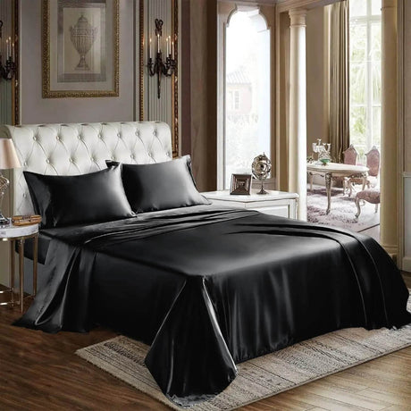 Silky Soft Satin Sheet Set - Calmora - Sleep Galleria