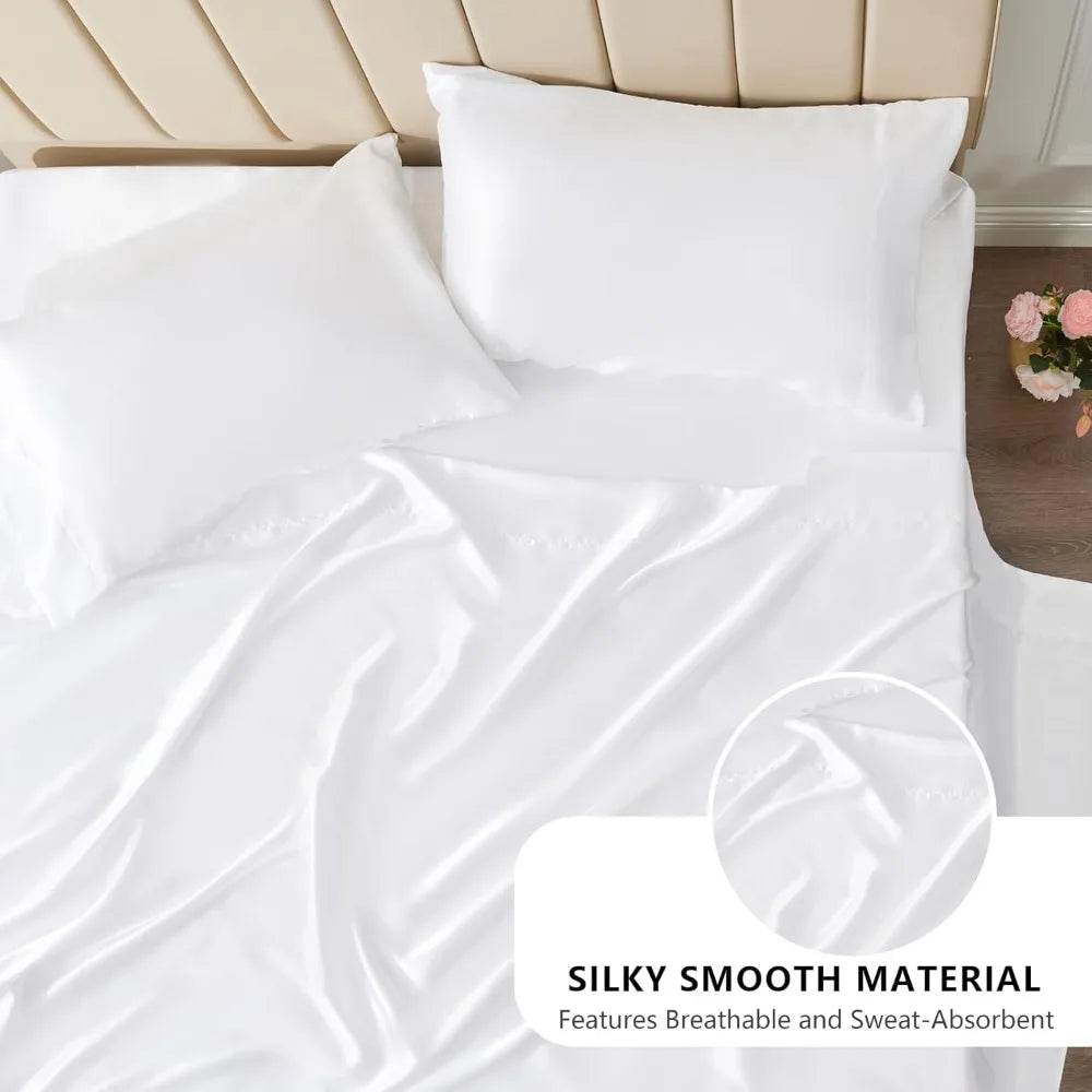 Silky Soft Satin Sheet Set - Sleep Galleria