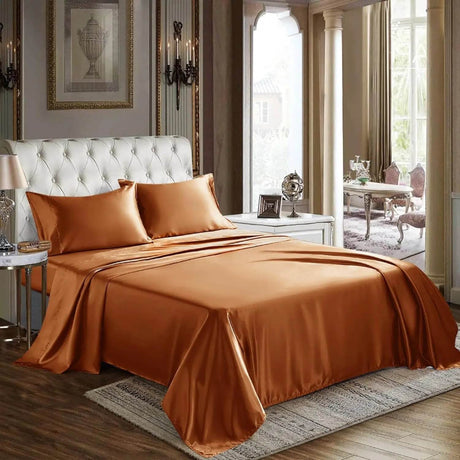 Silky Soft Satin Sheet Set - Calmora - Sleep Galleria