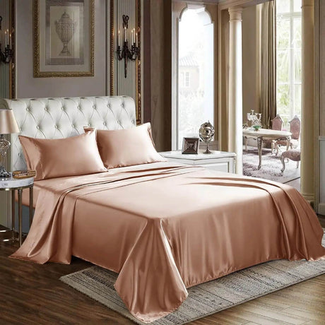 Silky Soft Satin Sheet Set - Calmora - Sleep Galleria