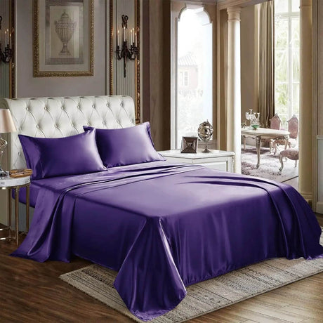 Silky Soft Satin Sheet Set - Calmora - Sleep Galleria
