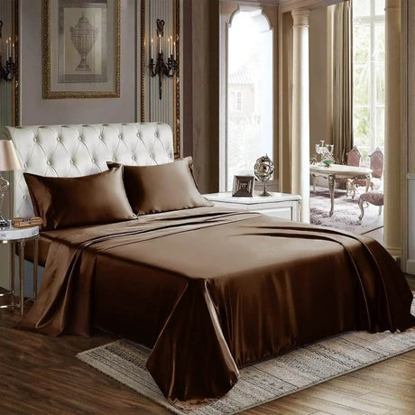 Silky Soft Satin Sheet Set - Calmora - Sleep Galleria