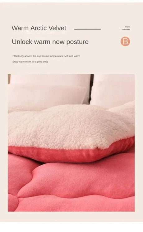 Soft Lamb Cashmere Wool Thickened Winter Blanket - Calmora - Sleep Galleria