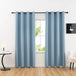Solid Blackout Curtain Panel With Grommet Top - Calmora - Sleep Galleria