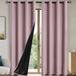 Solid Blackout Curtain Panel With Grommet Top - Calmora - Sleep Galleria