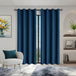 Solid Blackout Curtain Panel With Grommet Top - Calmora - Sleep Galleria