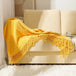 Summer Lightweight Chenille Knit Portable Throw Blanket - Sleep Galleria