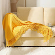 Summer Lightweight Chenille Knit Portable Throw Blanket - Sleep Galleria