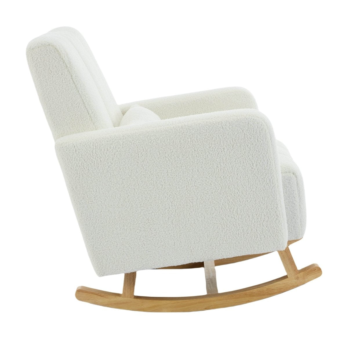 Teddy Velvet Rocking Chair With Pillow - Sleep Galleria