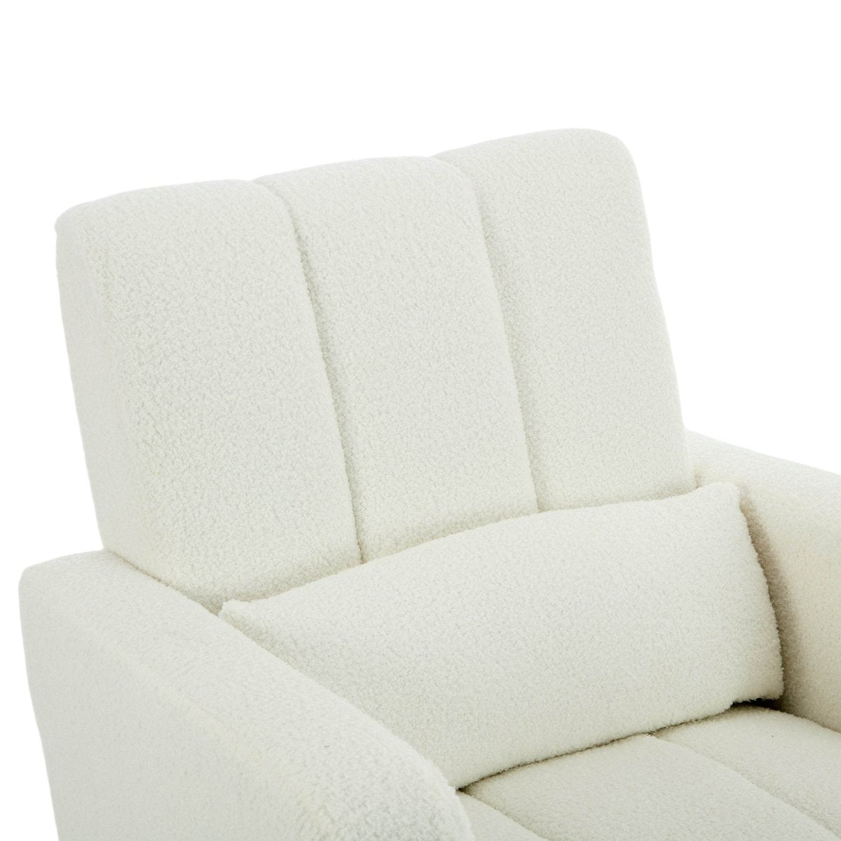 Teddy Velvet Rocking Chair With Pillow - Sleep Galleria