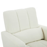 Teddy Velvet Rocking Chair With Pillow - Sleep Galleria