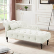 Velvet Tufted Chaise Lounge Chair - Sleep Galleria