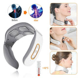 Electric Neck Shoulder TENS Pulse Massager With Heating - CAMMUO - Sleep Galleria