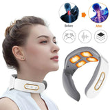 Electric Neck Shoulder TENS Pulse Massager With Heating - CAMMUO - Sleep Galleria