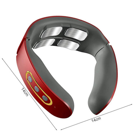 Electric Neck Shoulder TENS Pulse Massager With Heating - CAMMUO - Sleep Galleria