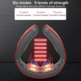 Electric Neck Shoulder TENS Pulse Massager With Heating - CAMMUO - Sleep Galleria