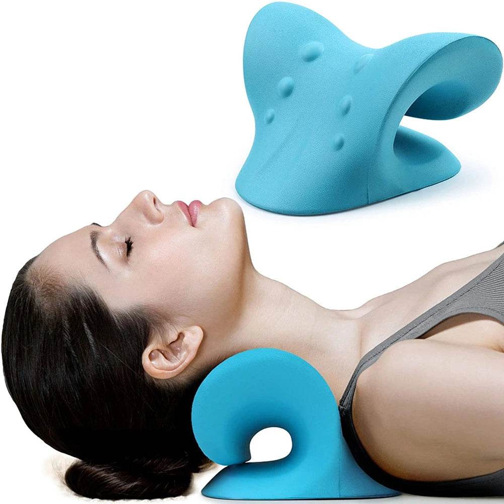 Ergonomic Neck Massage Pillow Cervical Traction Device - CAMMUO - Sleep Galleria
