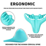 Ergonomic Neck Massage Pillow Cervical Traction Device - CAMMUO - Sleep Galleria